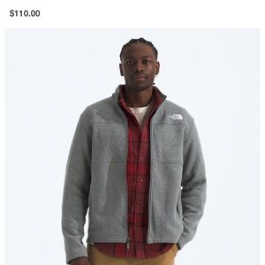 The North Face Heather Gray Fleece Jacket